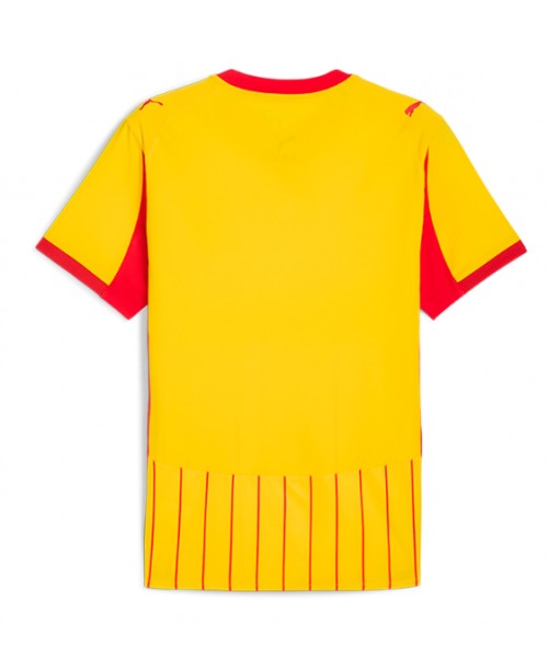 Günstige RC Lens Heimtrikot 2025-26 Kurzarm Günstige RC Lens Heimtrikot 2025-26 Kurzarm